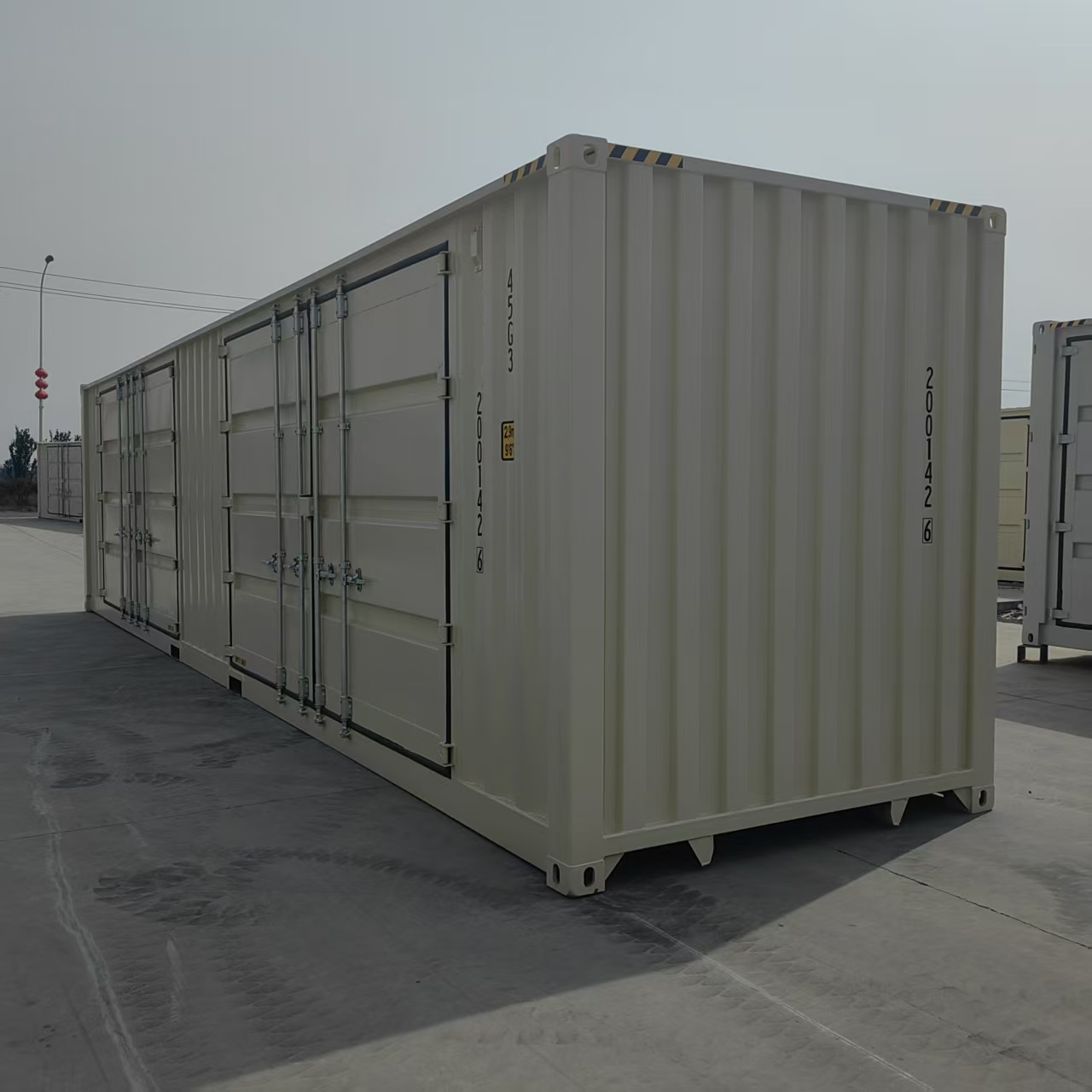 Container ad alto cubo ad alto lato 40 piedi