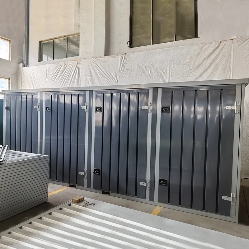 Contenitore self-storage in confezione piatta